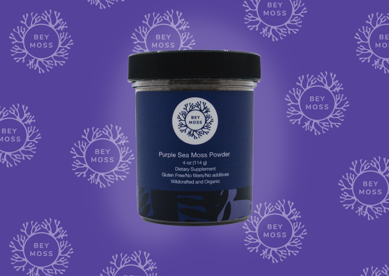 100% Purple Bey Moss Powder (114 grams)